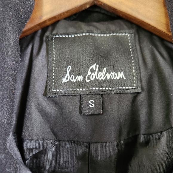 Sam Edelman Quilted Polyester Hooded Black Jacket Women's Small - Picture 7 of 16